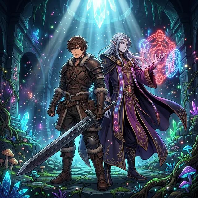 勇者與魔王在地下城迷路了怎麼辦?